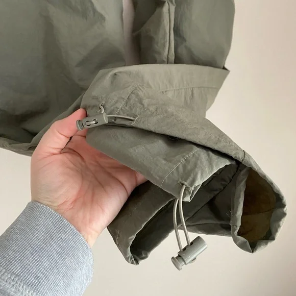 WILO THE LABEL PARACHUTE CARGO PANT OLIVE XS NWT - Picture 3 of 11